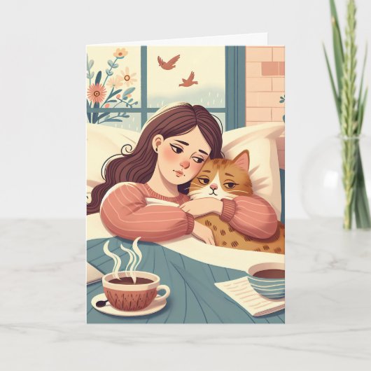 慢性疾患を抱える人への愛と支援 カード (正面)