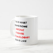 慢性疾患疫学者素晴らし、 コーヒーマグカップ (正面左)