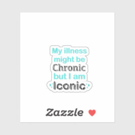 慢性疾患認識度&サポートステッカー シール