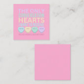 慢性病のバレンタイン ノートカード (正面/裏面)