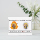 慢性痛漫画はがき シーズンポストカード (スタンド正面)