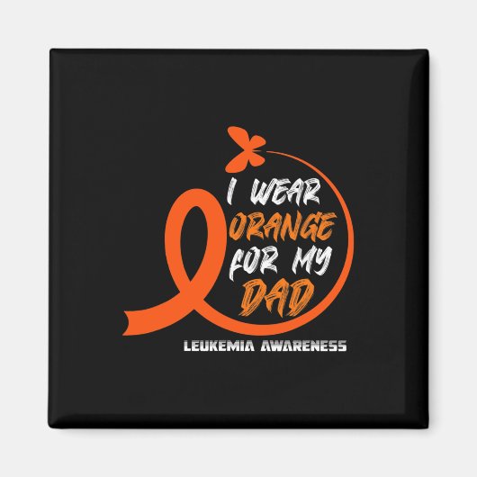 慢性白血病彼女の戦いは私の戦い白血病Aw マグネット (正面)