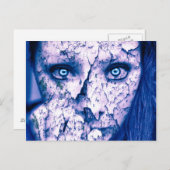 慢性的な痛みからの亀裂 ポストカード (正面/裏面)