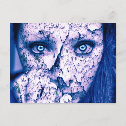 慢性的な痛みからの亀裂 ポストカード (正面)