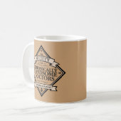 慢性的にハンサムな医師会おもしろい – 博士。 コーヒーマグカップ (正面左)