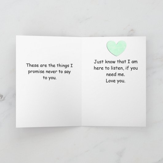 慢性的に悪い「言わないこと」はよくカードを取得する カード (内部)