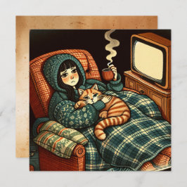 慢性的に病気にかかった友人への愛と支援 カード