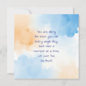 慢性的に病気の人を愛し支える カード (裏面)