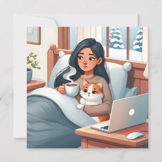 慢性的に病気の人を愛し支える カード (正面)