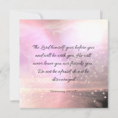 慰めやる気を起こさせる聖なる書物、 経典聖句 (正面)