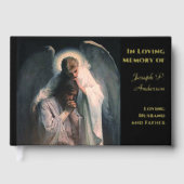 慰めるカトリックの葬儀 ゲストブック (正面)