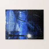 慰め公園の孤独な歩行 ジグソーパズル (横)