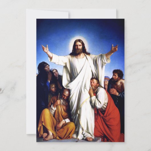 慰め。ファインアートイースター宗教的カード シーズンカード (正面)