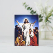 「慰め」絵画のファインアートイースターポストカード シーズンポストカード (スタンド正面)