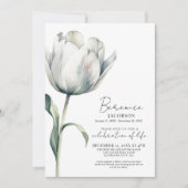 慰霊台本お祝い 招待状 (正面)