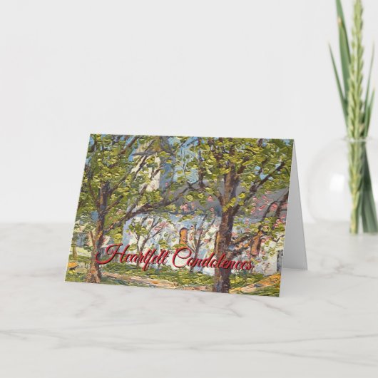 慰霊碑の慰霊カード サンキューカード (正面)