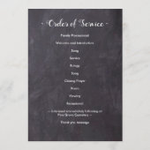 慰霊素朴令3写真葬式 プログラム (裏面)