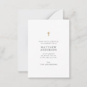 慰霊葬祭モダンシンプル会 ノートカード (正面)