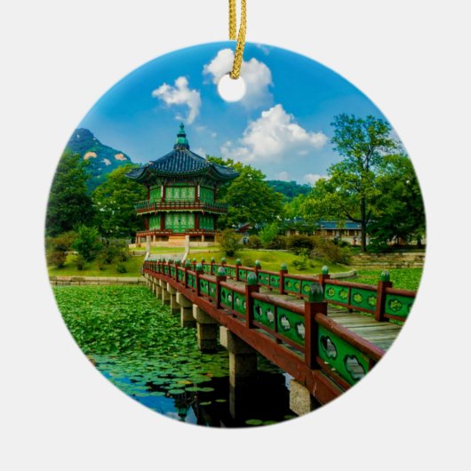 慶北宮 セラミックオーナメント (正面)