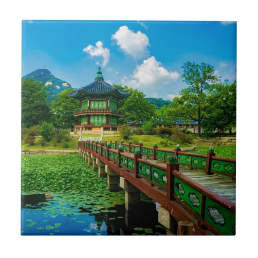 慶北宮 タイル (正面)