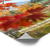 慶北郡コリア紅葉 ポスター (角)