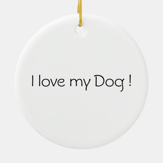 憂うつのクリスマスのオーナメント セラミックオーナメント (裏面)