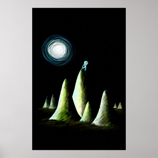 憂鬱な丘（第1版） ポスター (正面)