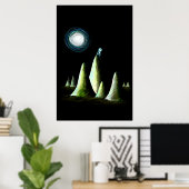 憂鬱な丘（第1版） ポスター (ホームオフィス)