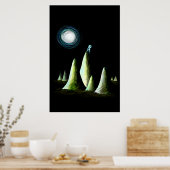 憂鬱な丘（第1版） ポスター (キッチン)