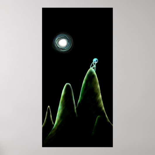 憂鬱な丘（第2版） ポスター (正面)