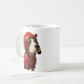 憂鬱な子犬 コーヒーマグカップ (正面左)
