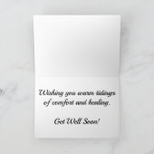 「憂鬱な季節」お見舞いカード カード (内部)