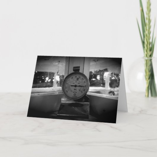 「憂鬱な季節」お見舞いカード カード (正面)