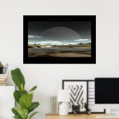 憂鬱な惑星 ポスター (ホームオフィス)