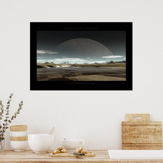 憂鬱な惑星 ポスター (キッチン)