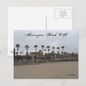 憂鬱な日アットハンチントンビーチ ポストカード (正面/裏面)