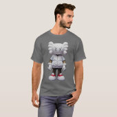 憂鬱な日本の赤ちゃんも学校へ行く Tシャツ (正面フル)