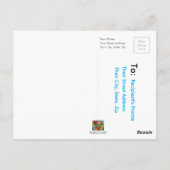 [憂鬱な猫]あ恋しく思な ポストカード (裏面)