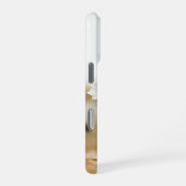憂鬱な白バラ iPhoneケース (右側面)