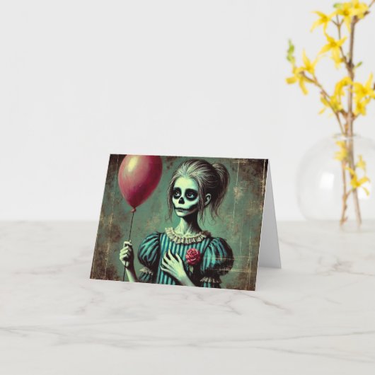 憂鬱な カード (黄色い花)