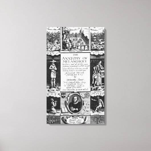 憂鬱の解剖学 キャンバスプリント (正面)