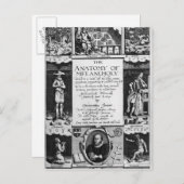 憂鬱の解剖学 ポストカード (正面/裏面)