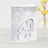 憂鬱 カード (黄色い花)