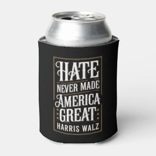 憎しみがアメリカを偉大にしたことはない カマラ・ハリス ウォルツ 缶クーラー