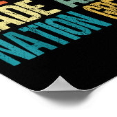 憎しみは国のアンチトランプ素晴らし2025 ポスター (角)