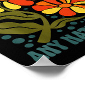 憎しみは国の政治引用文を決して素晴らししない ポスター (角)