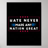 憎しみは国を作らない素晴らし ポスター (正面)