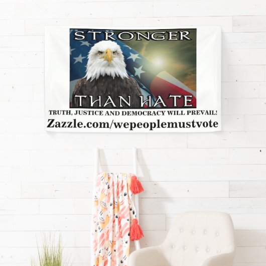 憎しみより強い 横断幕 (インサイチュ)