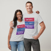 憎しみをまけば分断を収穫する。アメリカを再びひとつに Tシャツ (ユニセックス)