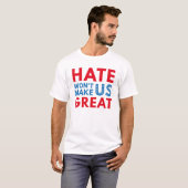 憎まれては我々に迷惑を掛け素晴らしない Tシャツ (正面フル)